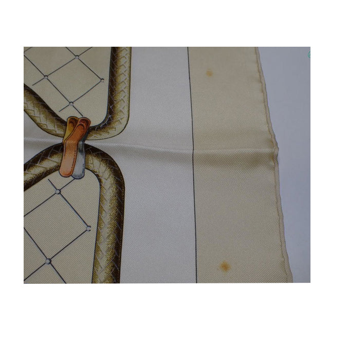 Ivory Silk Scarf