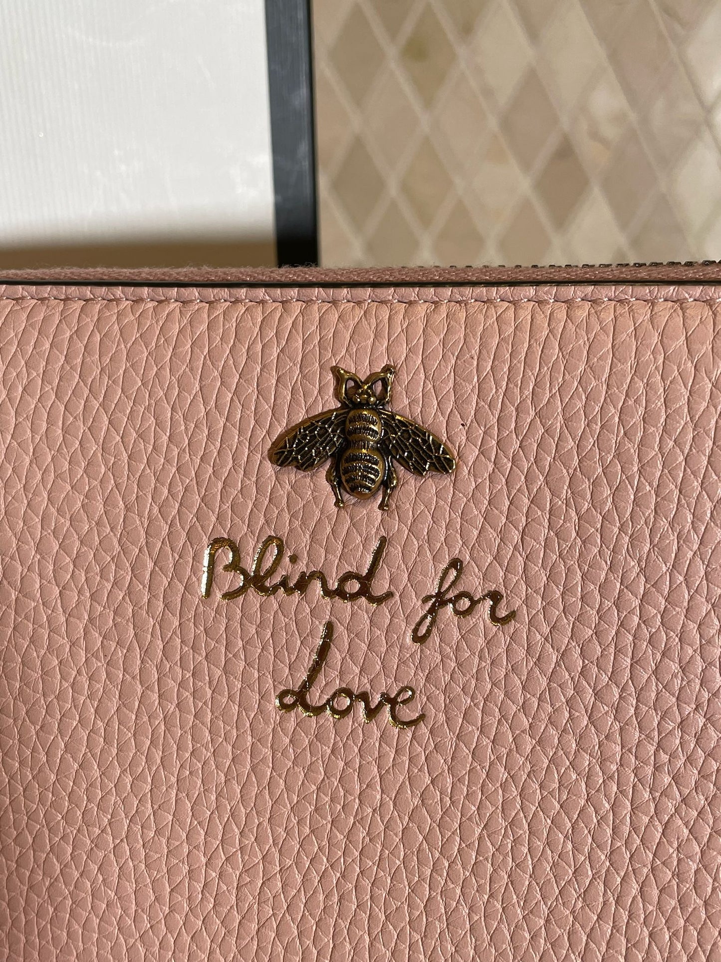 Gucci Blind for Love Pink Zippy