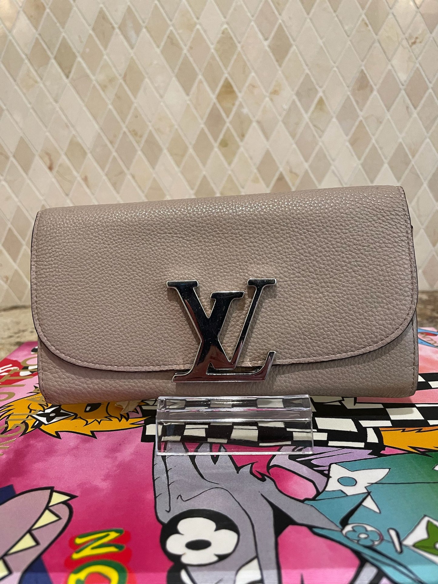 Louis Vuitton Grey Parnassea Vivienne