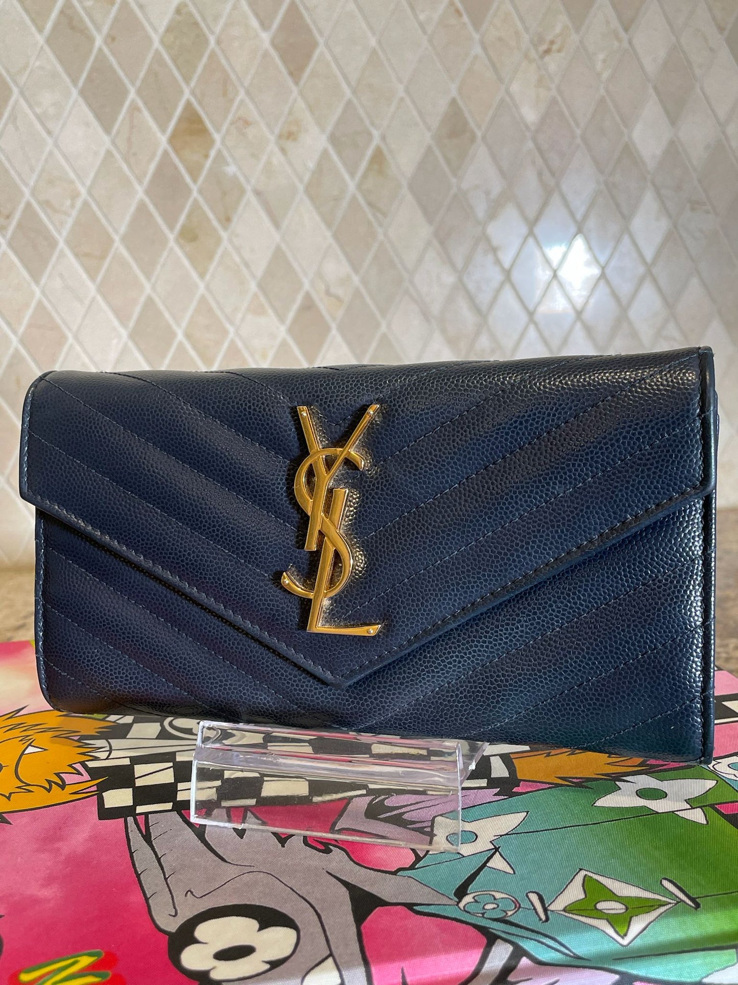 Yves Saint Laurent Cassandra Wallet