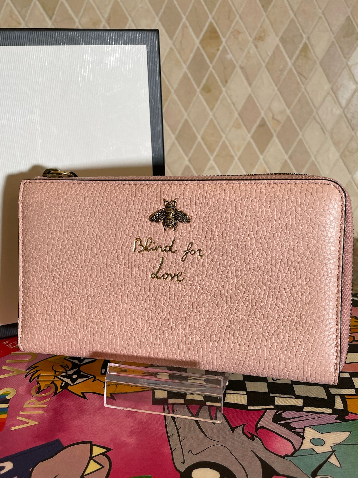 Gucci Blind for Love Pink Zippy